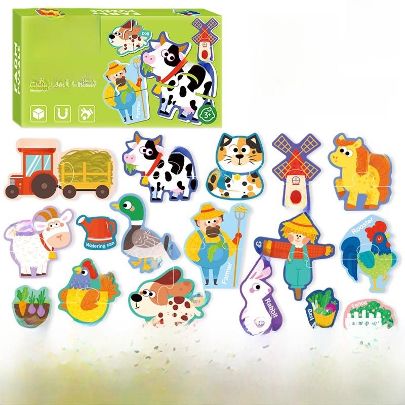 Fruits Shape Magnetic Puzzle For Kids With Abc Letter Learning And Diy Fun