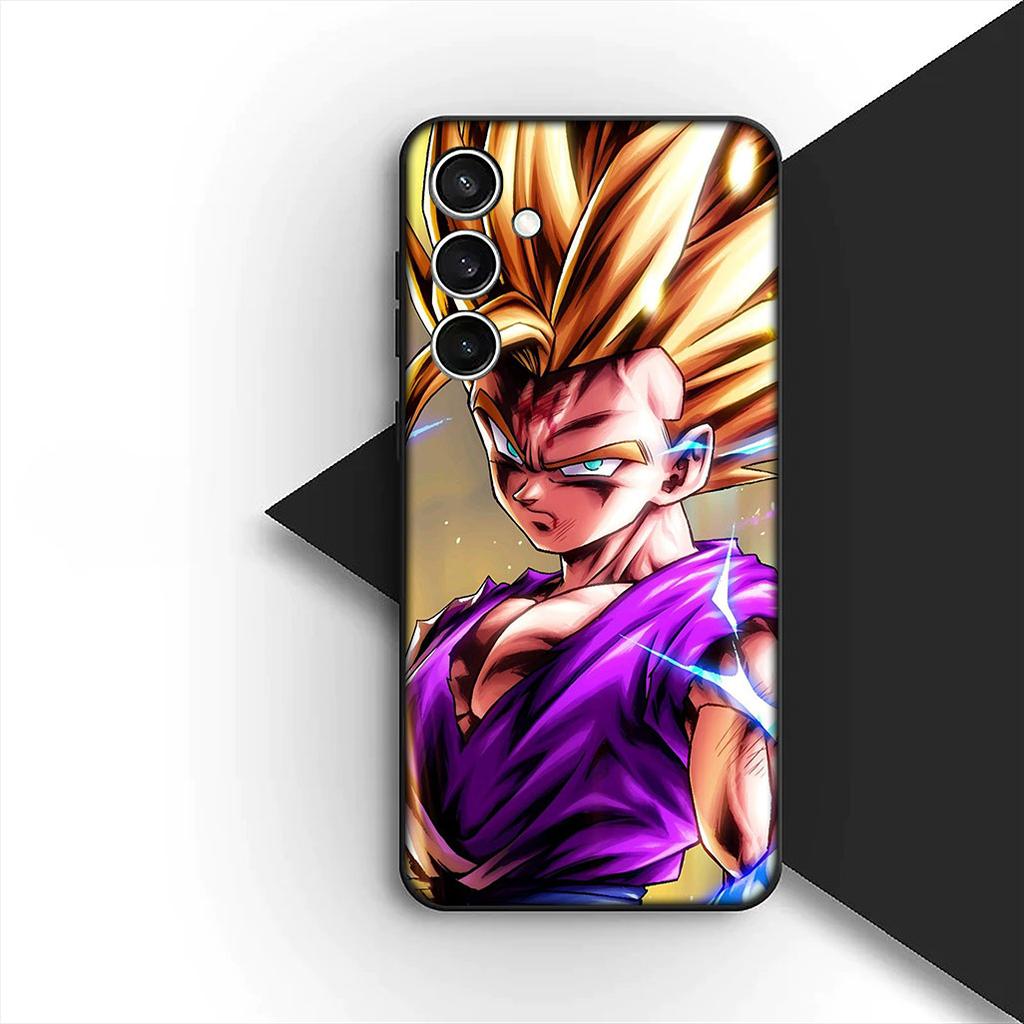 Cover for Samsung Galaxy S20 S22 S21 FE Ultra Plus A07 A17 A15 A16 A25 A57 A37 Phone Case Anime Son Gohan Dragon Gokus Ball