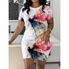 Women's Short Sleeve Shorts Suit