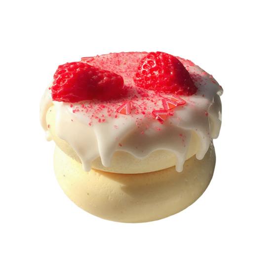 Stress Relief Souffle Squeeze Toy Matcha Chocolate Peach Blueberry Strawberry Cake Sensory Toy Simulated Dessert Pinch