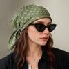 Quadratisches Tuch Damen Hijab Kopftuch Bandana Taschentuch Seidentücher Frau Luxus Winddicht Turban Stirnband Retro Bohemian