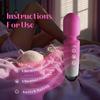 Powerful AV Vibrator Magic Wand 20 Speeds Clitoris Stimulator Sex Toys for Women G Spot Massager Adult Female Sex Erotic Product