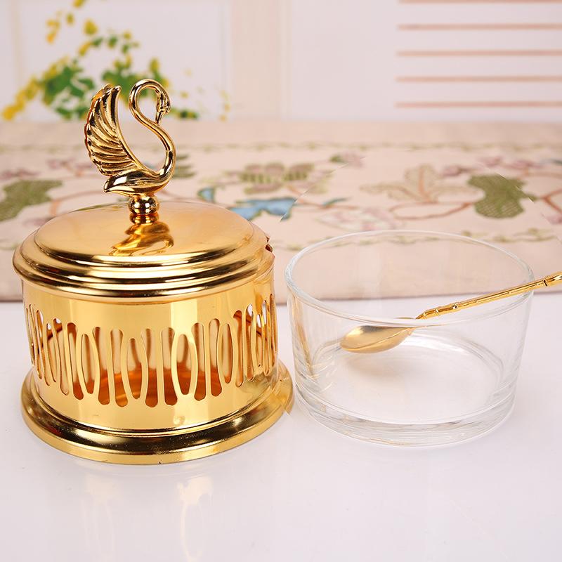 European Glass Ground Pepper Grinder Manual Pepper Pepper Black Pepper Grinding Bottle Seasoning Bottle Jar, Sugar Cup