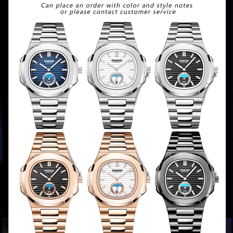 New Casual Business Clock Men Luxury Quartz Watch Luminous Waterproof Date Fashion Quartz Wrist Watches Relógio Homem