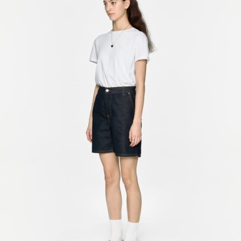 DEPOUND Ribbed Logo Socks - Ivory