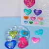 Love Gem Patch Keychains Mold DIY Epoxy Craft Necklace Keychain Jewelry Mold