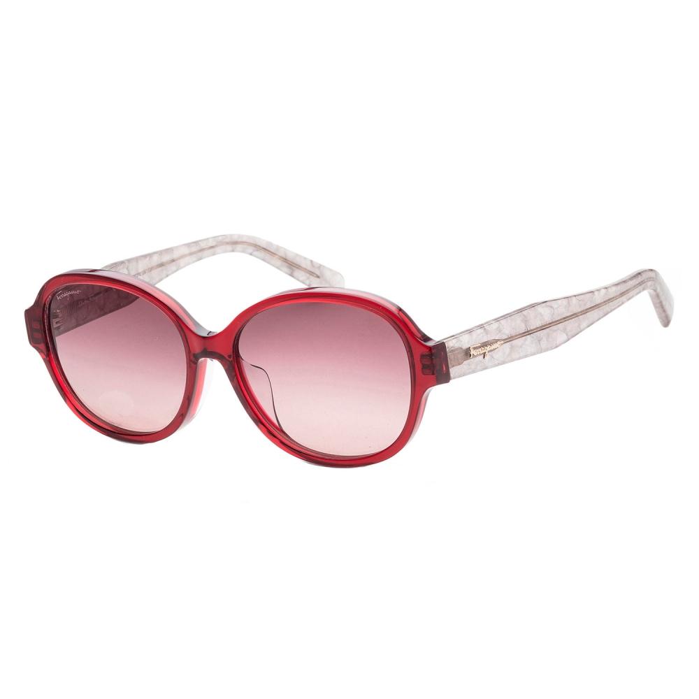 

Salvatore Ferragamo Ferragamo SF 885SA 613 Овальные солнцезащитные очки мульти