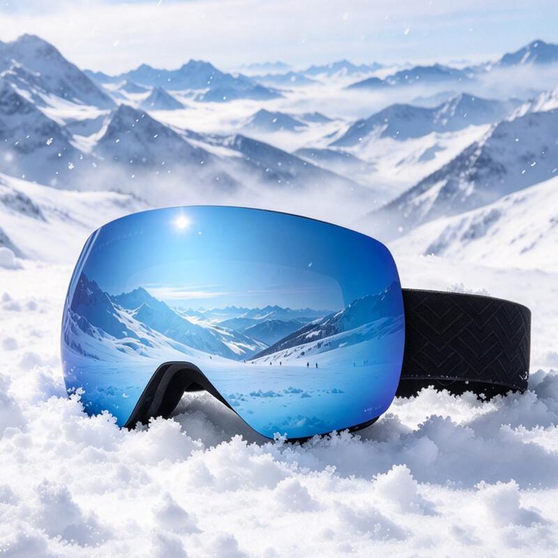Huangu Outdoor Skiing and Mountaineering Windproof Goggles