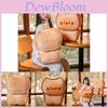 Adorable Butter Cat Gingerbread Plush Toy Soft Stuffed Doll Cushion For Girls