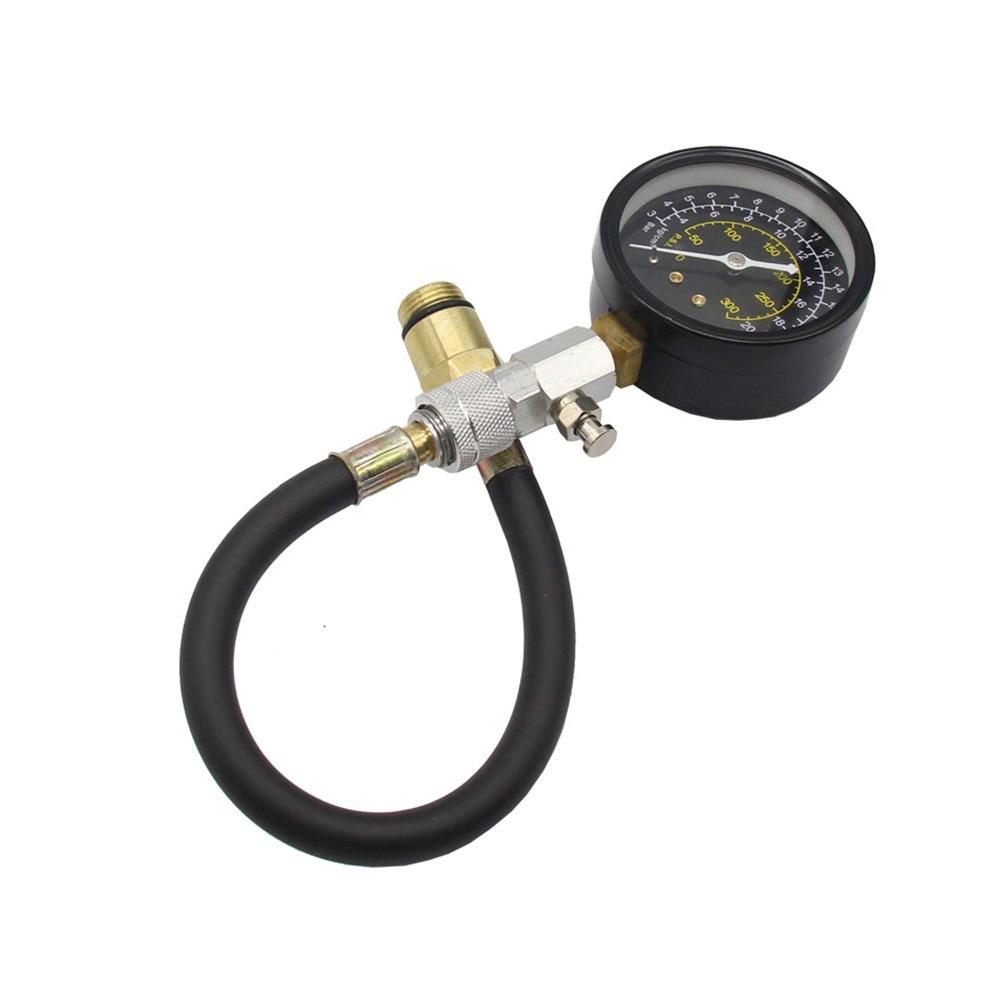 300 PSI Automobile Pressure Gauge DIY Engine Compression Gauges Automotive Supplies