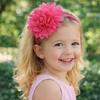 Big Flower Baby Headband Princess Girl Hair Hoop Fashion Accessory Hairband  Children Gifts
