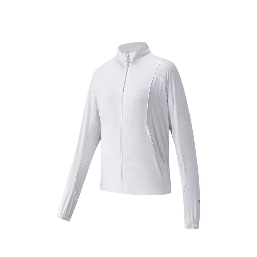 Anta Training Series Womens Woven Sports Jacket Women Jacket Snow-White 962627601-1