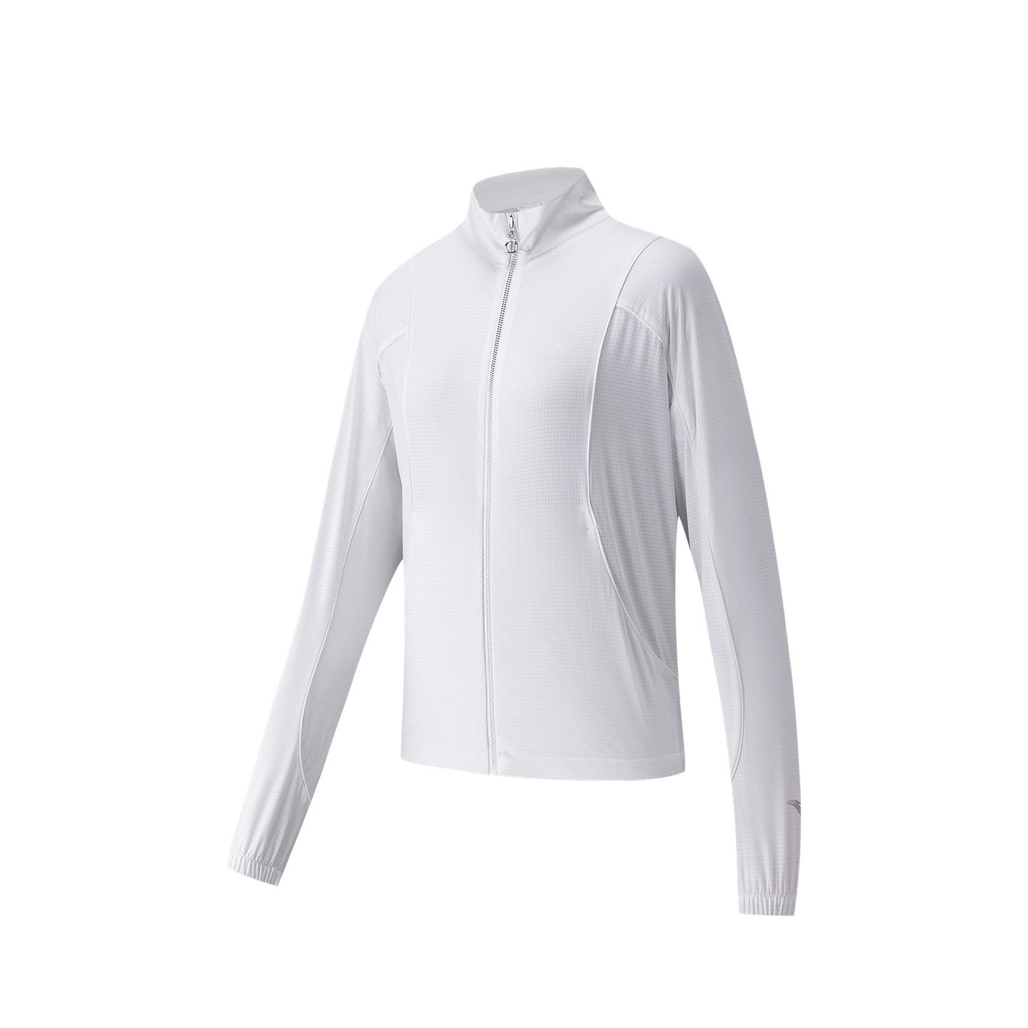 Anta Training Series Womens Woven Sports Jacket Women Jacket Snow-White 962627601-1 XS