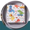 20Pcs 33x33cm Cartoon Music Dinosaur Printed Birthday Decoration Tissue Napkin Paper Kids Shower Party Supplies