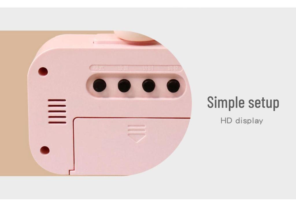 Mini Portable Alarm Clock for Students with Countdown Timer