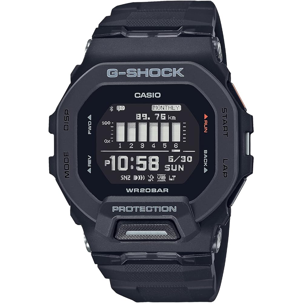 

Casio G-Squad GBD-200-1JF Men s Bluetooth Watch Black