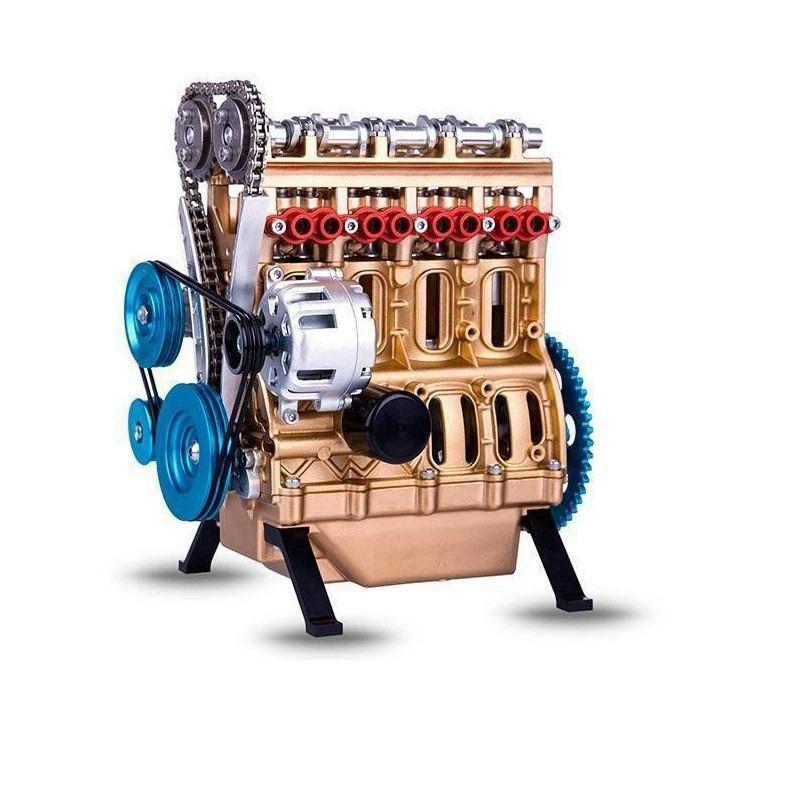 DIY Engine Model Kit Resin Crafts Engine Resin Model Classic Collection Home Office Creative Resin Ornaments