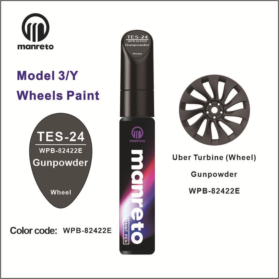 Tesla Model Y Pearl White Black Model 3 Series Starry Sky Gray Special Colorful Paint Pen Car Wheels Paint Care Pen