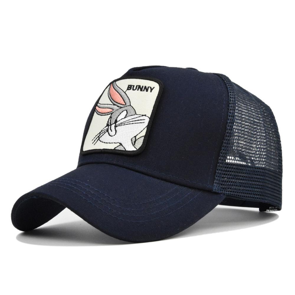 Tongue Hat Duck Bunny Animal Embroidered Baseball Hat Washed Old Sun Visor Hat