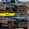 4pcs LED Amber Grill Lights For Toyota Tacoma TRD Sport Off-Road 2024 2025