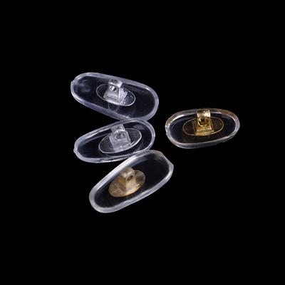 5 Pairs Nose Pads Silicone Screw On For Glasses Sunglasses Spectacle Nosepad