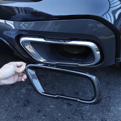 Capac de ieșire a țevii de evacuare a tobei de eșapament de coadă a mașinii din inox pentru BMW X5 G05 X6 G06 X7 G07 -2023 M Sport Version