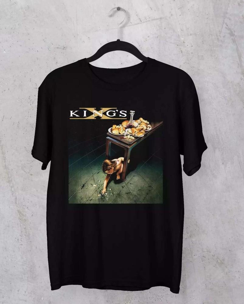 

King s X band album HOT NEW black T-shirt Unisex tee All sizes S-5XL 3F287 Unisex T-Shirt XXXL