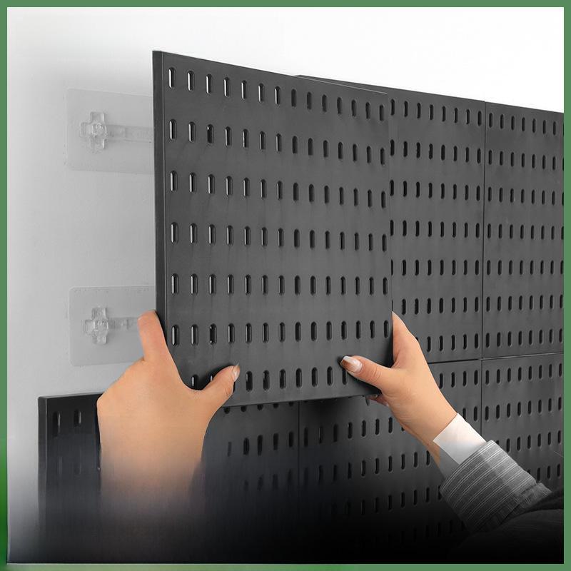 Green Forest Multi-Function Tool Hanging Plate, Punch-Free Workshop Hardware Storage Rack