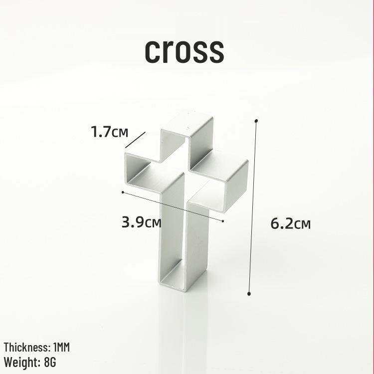 Keksform aus Aluminiumlegierung: Ananaskuchen, Weihnachten, & Ostern Ausstechform Backwerkzeug