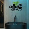 Vintage Metal Wall Art Coffee Sign Rustic Farmhouse Decor Kitchen Studio Holiday Gift