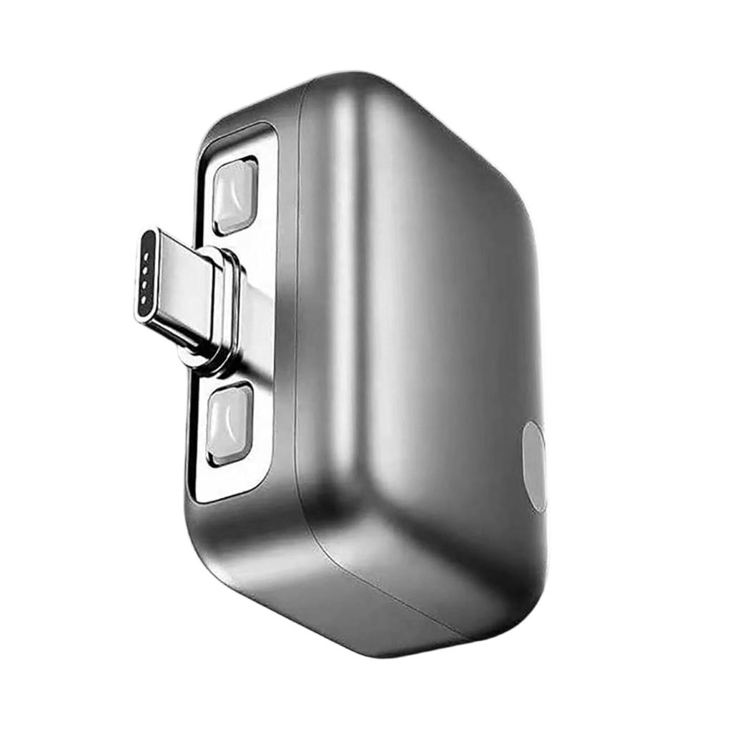 Portable Power Bank Splitter with Automatic Full Charge Detection USB Type-C Connector External Battery Charger for Mobile Devices