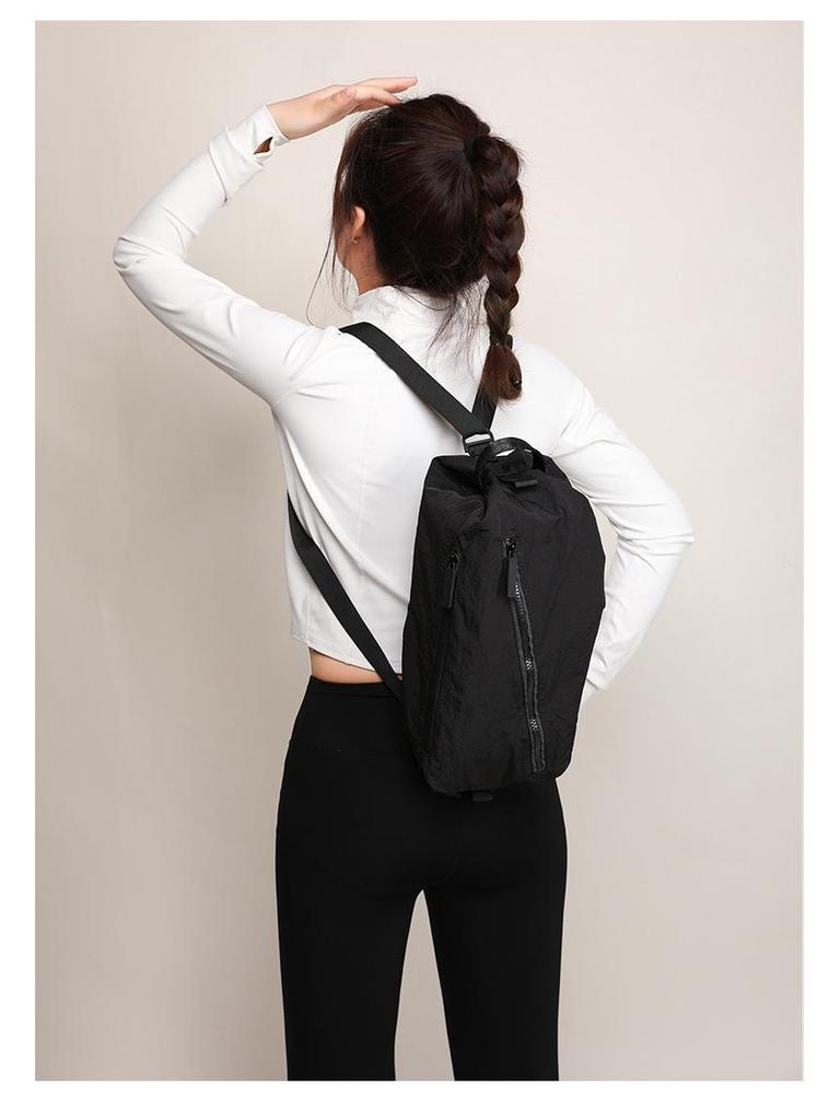 2025 Multifunctional Unisex Nylon Messenger Bag - Large Capacity Shoulder & Chest Fitness Bag