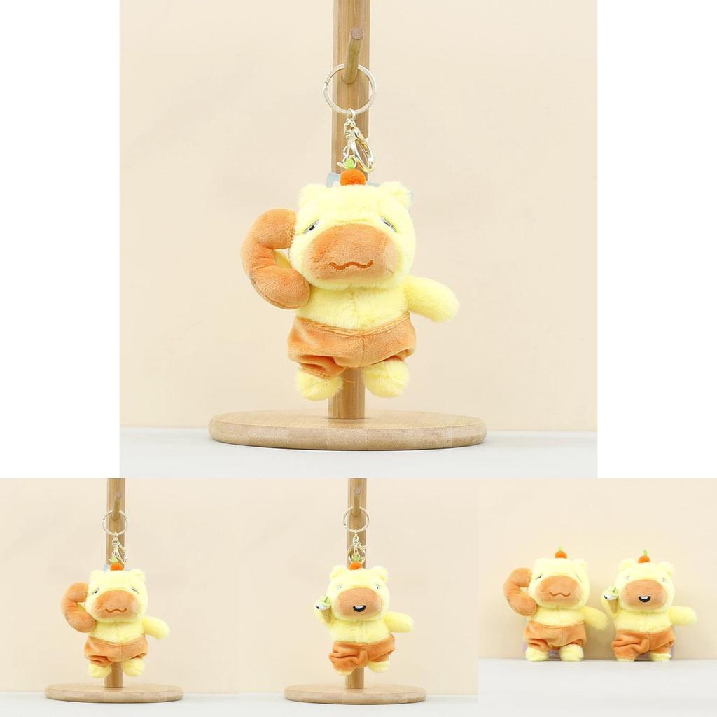 Capybara Soft Plush Toy With Short Pile Fabric For Kids Gift And Collecting