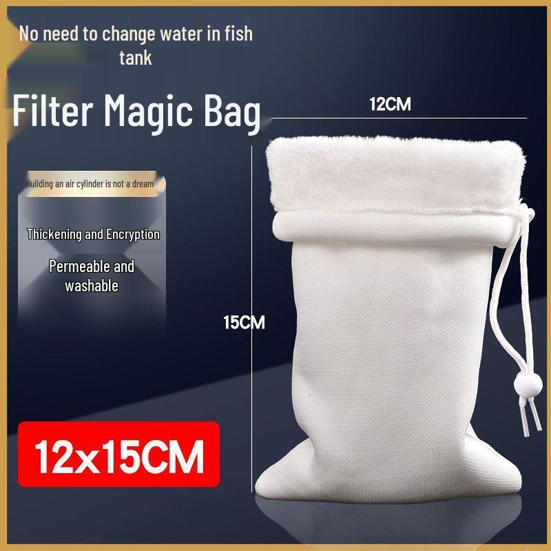 

Ultra-Dense Biochemical Aquarium Filter Bag - Customizable & Thickened Pack of 5 - Newly Upgraded Promotion