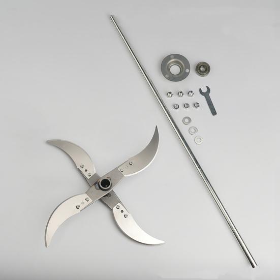 Lama tocător de iarbă pentru fermă de uz casnic, diametru reglabil, lamă de înlocuire ascuțită din oțel inoxidabil pentru tocarea ierbii de legume pentru furaje animale