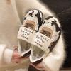 Cute sweet sister puff shoes women 2025 new Internet celebrity explosion flat-bottomed German training shoes retro round head thick baseplate shoes