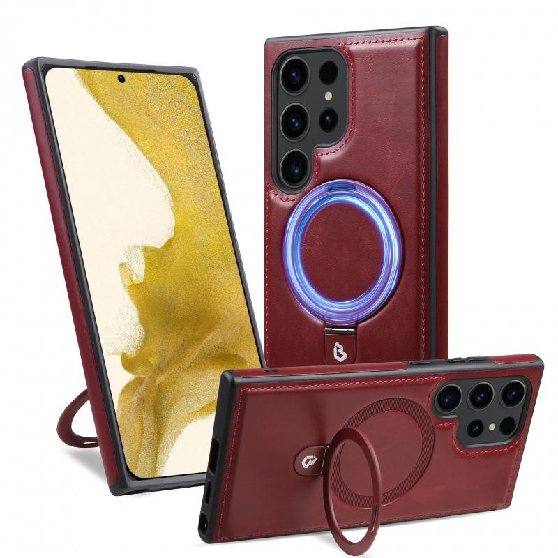 Business Leather Case Samsung S11ultra Phone Case Comes with Stand S11ultra Premium Leather S11U/+ samsung s25 ultra