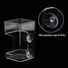 Transparent Aquarium Feeders Ring Acrylic Fish Tank Food Dispenser  for Baby Fish Shrimp