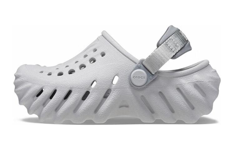 Crocs Slip Resistant Cushioning Children s Sandals Gray Kids  208190-1FT 28-29