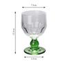 1PC Glass Cup Drinkware Medieval Goblet Premium Sense Retro Sparkling Fruit Wine Drinking Set Household Goods