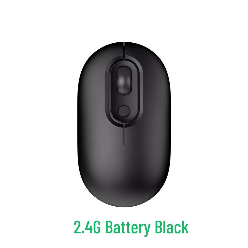 Silent Dual-Mode Luminous Wireless Mouse - Multi-Color Gift for Office & Gaming