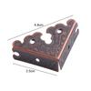 Furniture Decorative Triangle Corner Wooden Box Corner Protector Furniture Protector Antique Corner