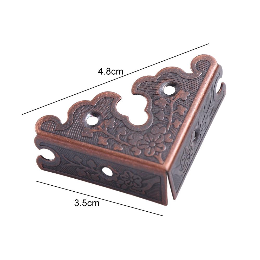 Furniture Decorative Triangle Corner Wooden Box Corner Protector Furniture Protector Antique Corner