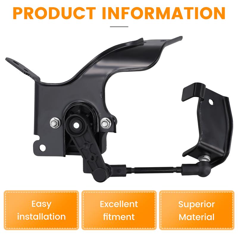 A03Z-Rear Body Height Sensor Bracket For Ford Lincoln MKC 2015- Car Headlight Level Sensor Black Right