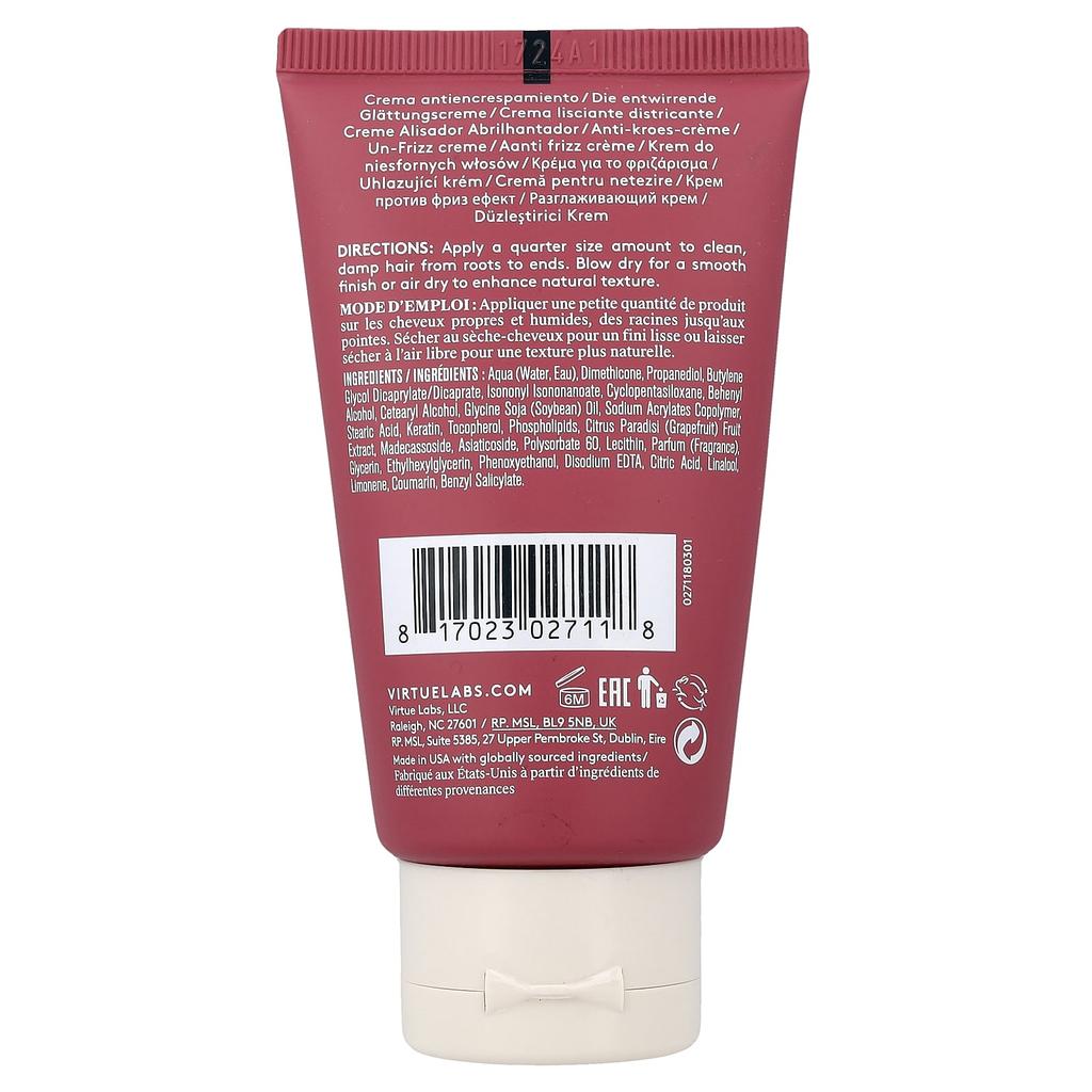 Virtue Labs, Non-Greasy Smooth Cream, 60ml (2 Fl Oz)