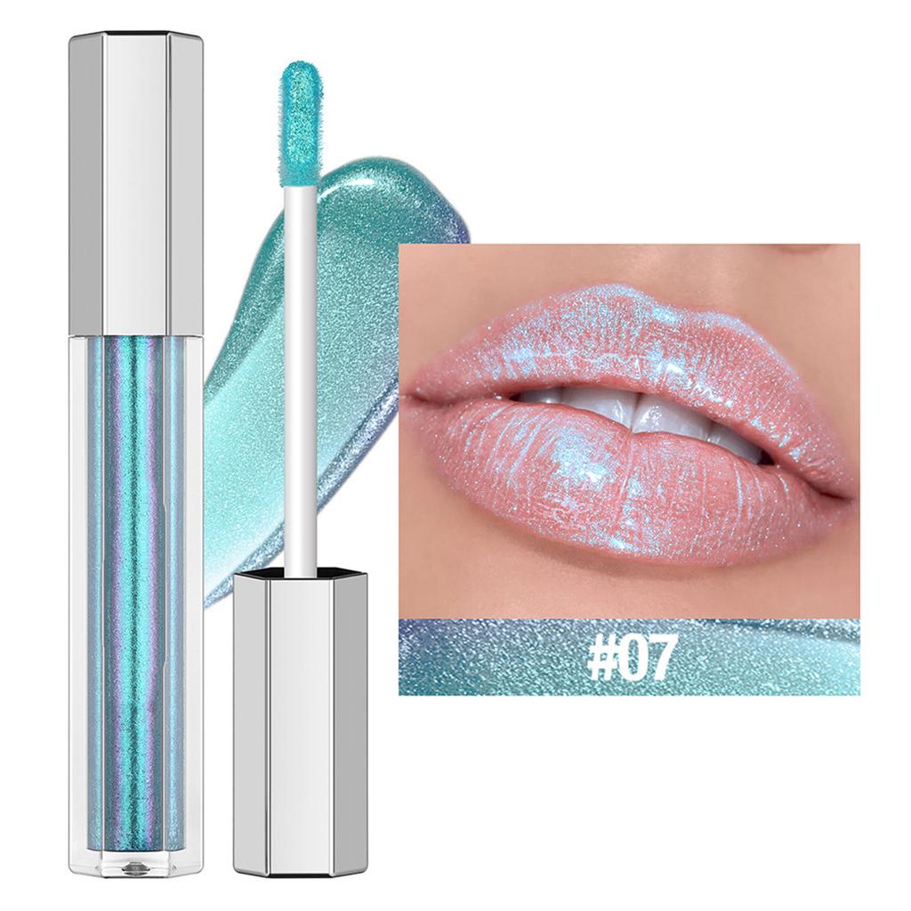Natural Shine Lip Gloss 1Pc for Women Girls Hydrating Moisturizing with Glittery Pearl Finish Long Lasting Cosmetic Makeup Essential