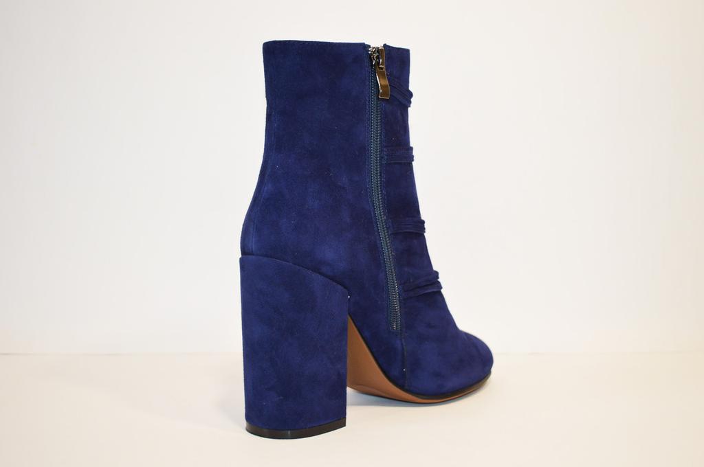 Kotníkové boty Veritas 1728 36 Modrý semiš