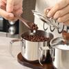 Dust-proof Stainless Steel Seasoning Jar Set With Spoon Tray Salt Storage Container  Sugar
