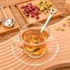 Stainless Steel Handle Heart-shaped Tea Ball Tea Infuser Strainers Filters Tea Interval Diffuse Kitchen Accessories