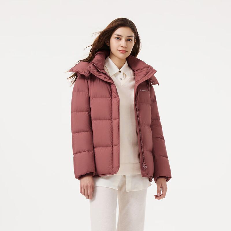 Tamboer Women's Detachable Hood Short Down Jacket TB5530358Z